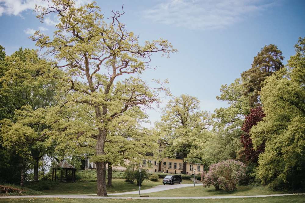Balingsholm Herrgård i vårsolen