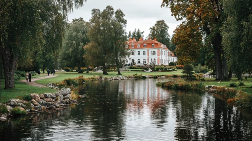 Bäckaskog Slott vid Ivösjön i nordöstra Skåne som bröllopslokal