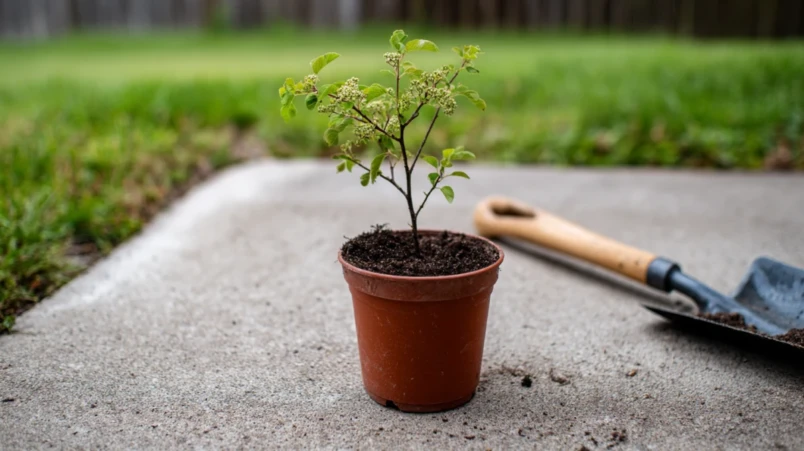 Krukodlat äppelträd som present till 4-årig bröllopsdag