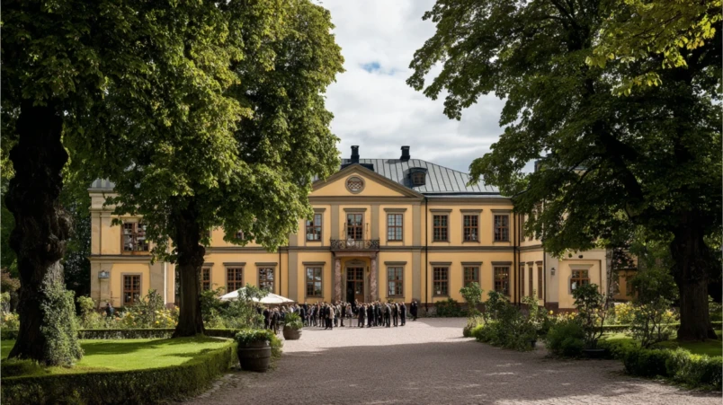 Katrinetorp Landeri i Malmö med 1700-talsherrgård och trädgård för bröllop