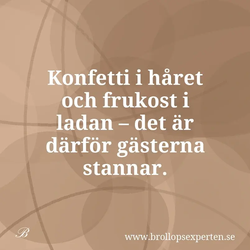 Konfetti i håret och frukost i ladan – det är därför gästerna stannar.