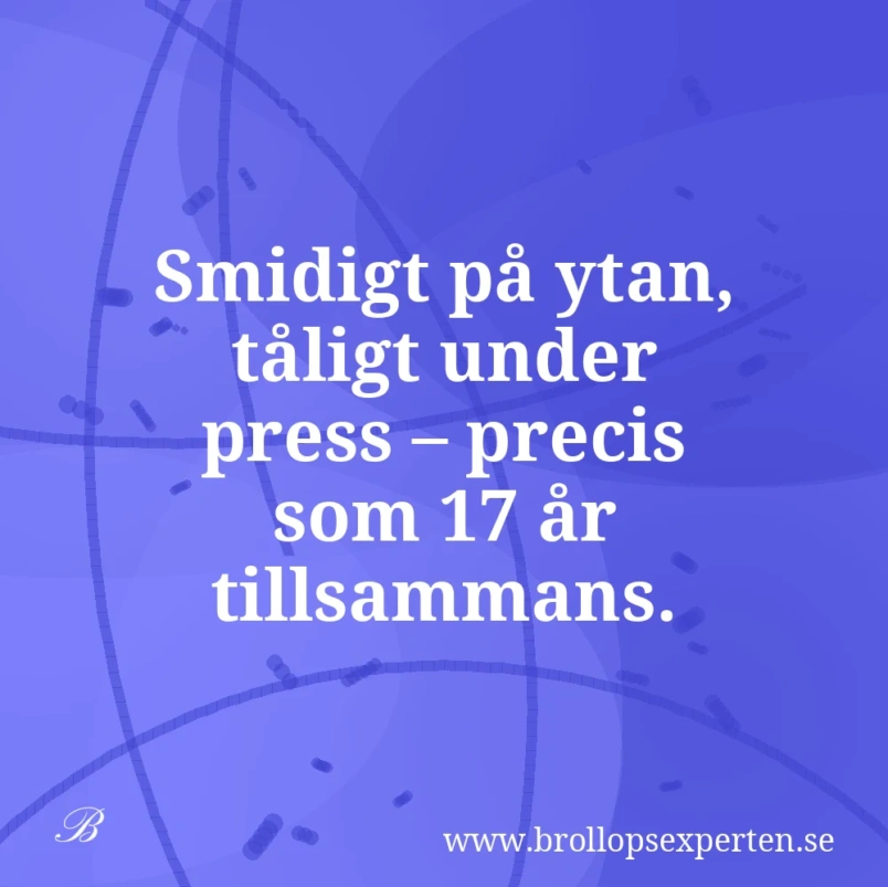 Smidigt på ytan, tåligt under press – precis som 17 år tillsammans.