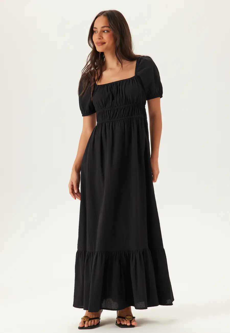 Square Neck Cotton Maxi Dress till bröllop