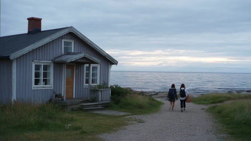 Litet pensionat vid havet, perfekt weekendresa för att fira 17-årig bröllopsdag