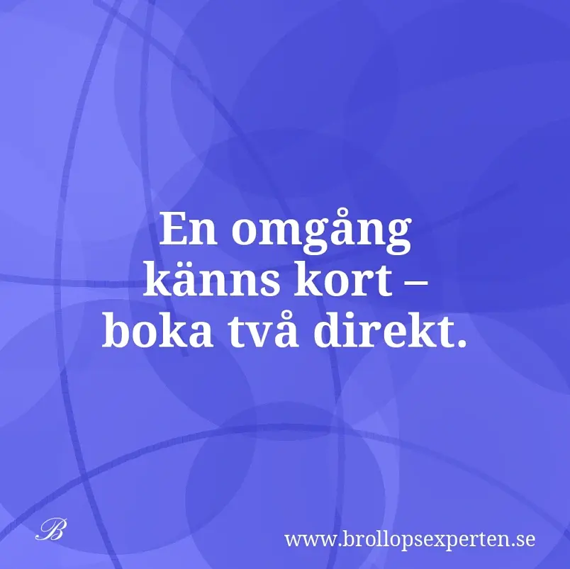 En omgång känns kort – boka två direkt.